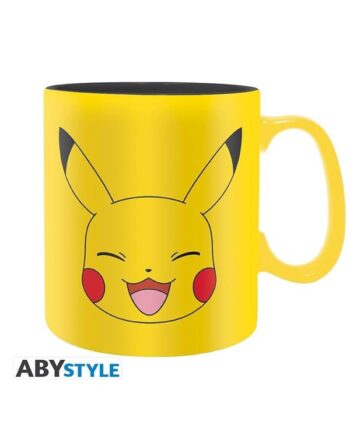 Abystyle Pokemon Mug Pikachu Face Big Size Krus