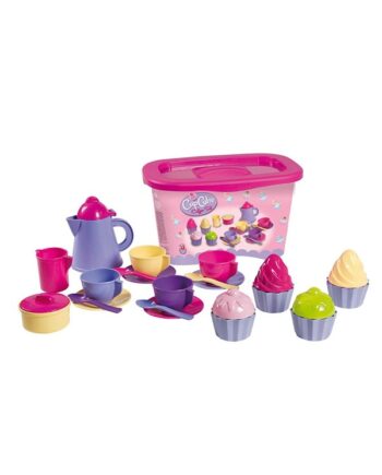 Androni Coffee  Amp  Cupcakes Set In Storage Box