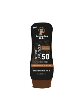 Australian Gold Instant Bronzer Lotion Spf 50