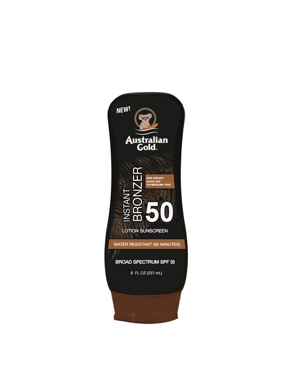 Australian Gold Instant Bronzer Lotion Spf 50