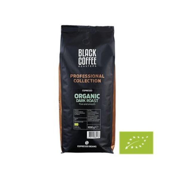 Black Coffee Roasters Pro Dark Espresso Kg Hele Bønner øko