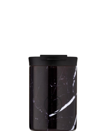 24bottles Travel Tumbler   35   Black Marble