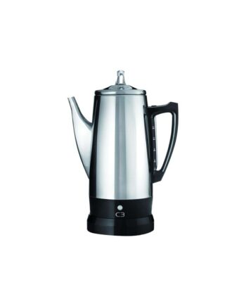 C3 Basic Eco Electric Percolator Bright Stainless Steel