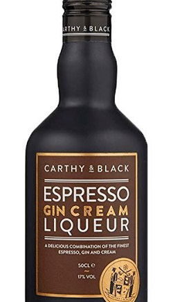 Carthy   Black Espresso Gin Cream Liqueur Fl 50