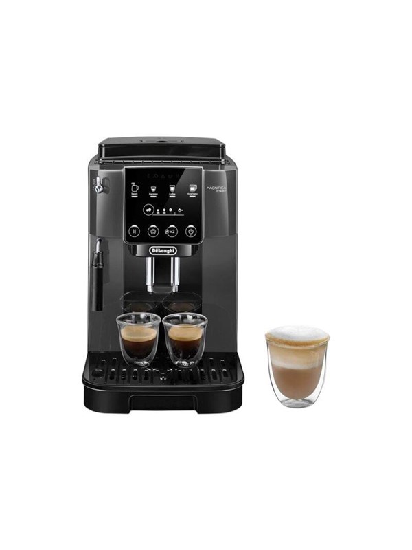 Delonghi De Apos Longhi Magnifica Start Ecam220 22 Gb Automatic Coffee Machine With Cappuccinatore 15 Bar Dark Grey