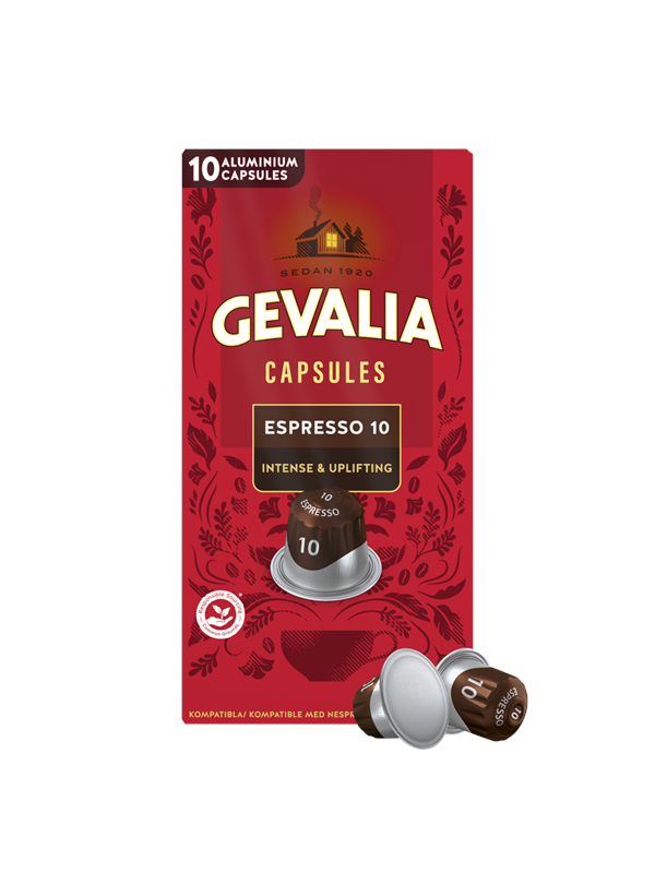 Gevalia Capsules Espresso Intenso 10 Pcs