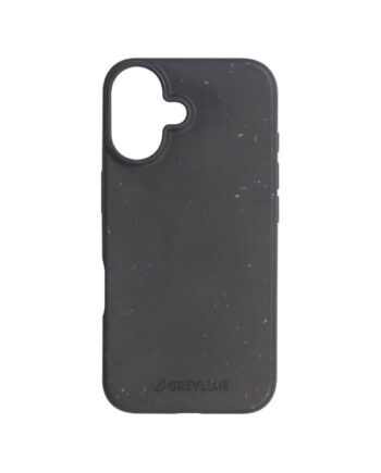 Greylime Iphone 16 Biodegradable Cover Black