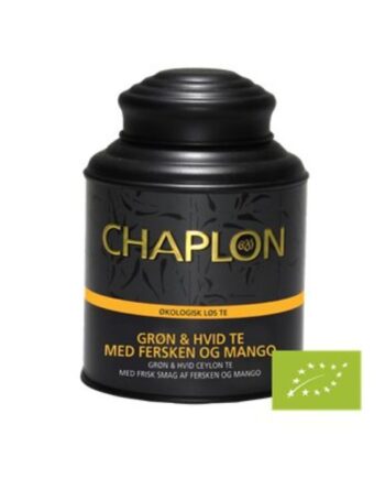 Grøn   Hvid Te Fersken Og Mango øko 160g Chaplon
