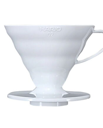 Hario V60 Plastic 02 Dripper Hvid
