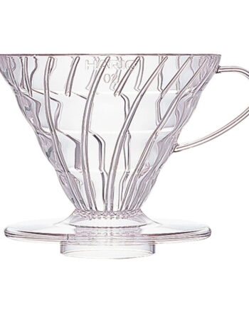 Hario V60 Plastic 02 Dripper Klar