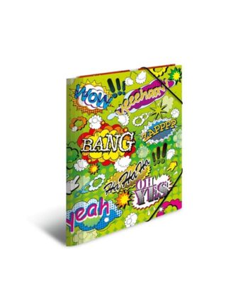 Herma Elasticated Folder A4 Pp Comics