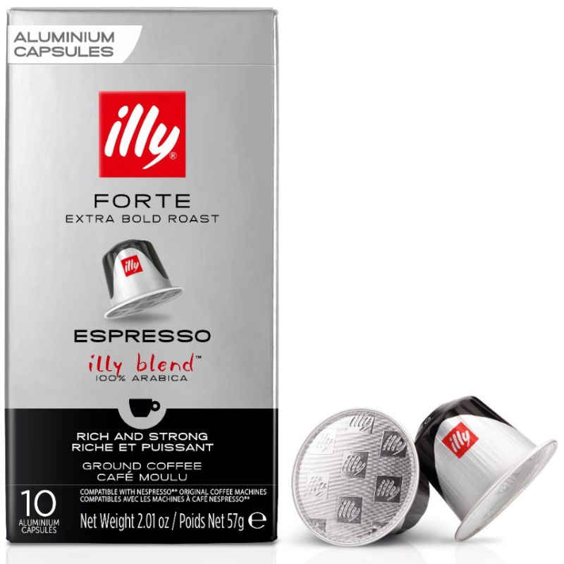 Illy Nespresso Forte Kapsler 10 Stk