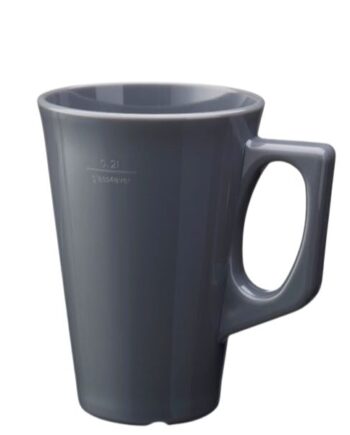 Kaffe Krus 25 Cl Mørkegrå Polycarbonat