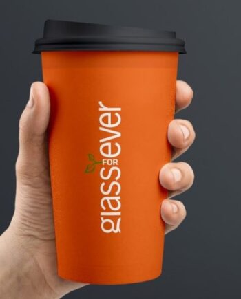 Kaffekop To-go 30 Cl  Orange