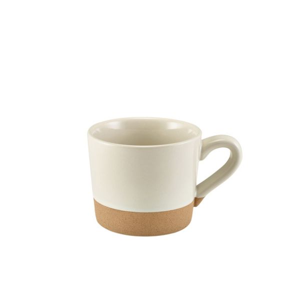 Kava Hvid Stentøjskaffekop 28 Cl Fra Genware