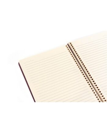 Kozo Notesbog A4 Linieret Premium Coffee