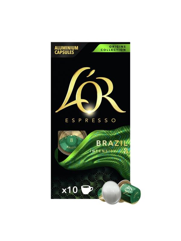 Apos Or Capsules Espresso Brazil 10 Pcs