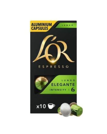 Apos Or Capsules Espresso Lungo Elegante 10 Pcs