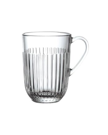 La Rochére Ouessant Transparent Mug Glass Set 6pcs