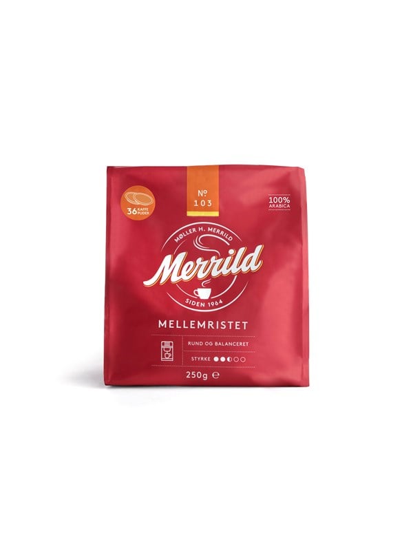 Merrild Medium Roast 36 Pods