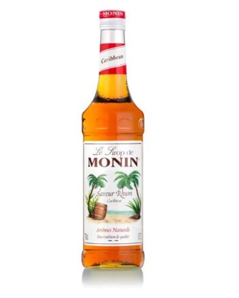 Monin Syrup Caribisk Rom   Caribbean Rum Fl 70
