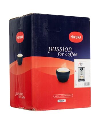 Nivona Cafe Romatica   Series Nicr 795 Automatic Coffee Machine With Milk Frother 15 Bar Titanium Chrome