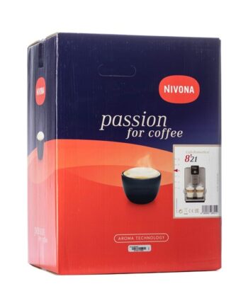 Nivona Nicr 821 Automatic Coffee Machine With Cappuccinatore 15 Bar Titanium Chrome