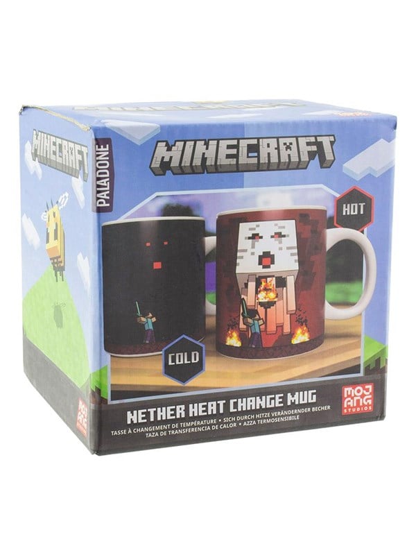 Paladone Minecraft Nether Heat Change Mug Krus