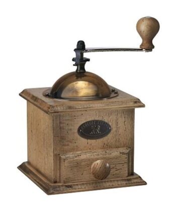 Peugeot Antik Kaffekværn  Træ  Mat Antik