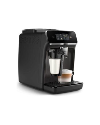 Philips Series 2300 Ep2334 Automatic Coffee Machine With Cappuccinatore 15 Bar Black Shiny Cashmere Gray