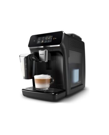 Philips Series 2300 Ep2331 Automatic Coffee Machine With Cappuccinatore 15 Bar Lacquered Piano Black