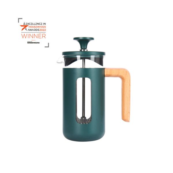 Pisa -kops Stempelkande Grøn Træhåndtag La Cafetiã Re