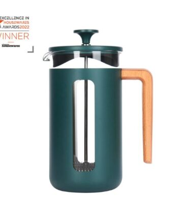 Pisa  -kops Stempelkande Grøn Træhåndtag La Cafetiã Re