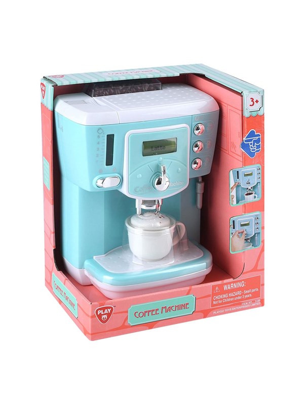 Play Bean Coffee Machine Blue Deluxe