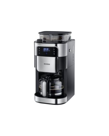 Severin Ka 4813 Coffee Maker Brushed Stainless Steel Black