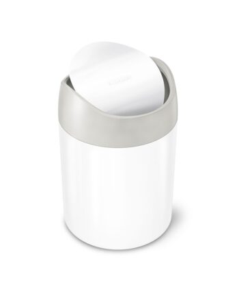 Simplehuman   5l Mini Affaldsspand  Hvid