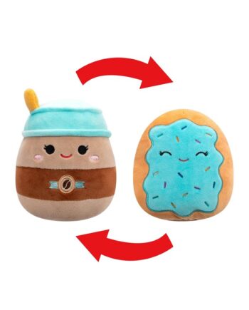 Squishmallows Flip- -mallows Hautely The Coffee And Erissa The Blueberry Poptart 13 Cm