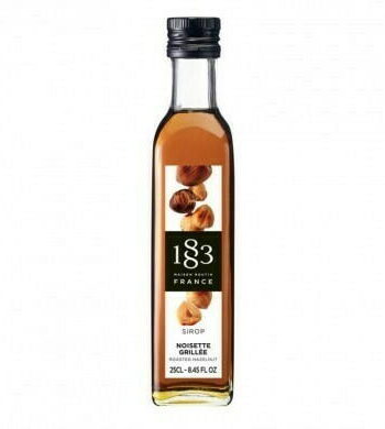 1883 Syrup Noisette Grillée   Ristet Hasselnød Fl 25