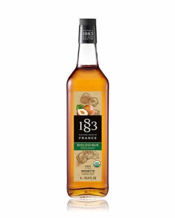1883 Syrup Noisette   Hasselnød  øko   Ltr