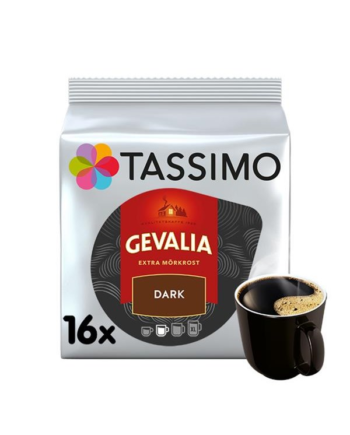 Tassimo Pods Gevalia Dark Roast 16 Pcs