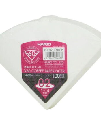 V60 Kaffefiltre 02 100 Stk Hvid