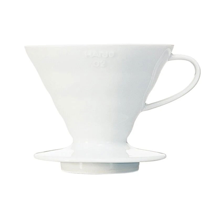 V60 Keramisk Colour 02 Dripper Hvid